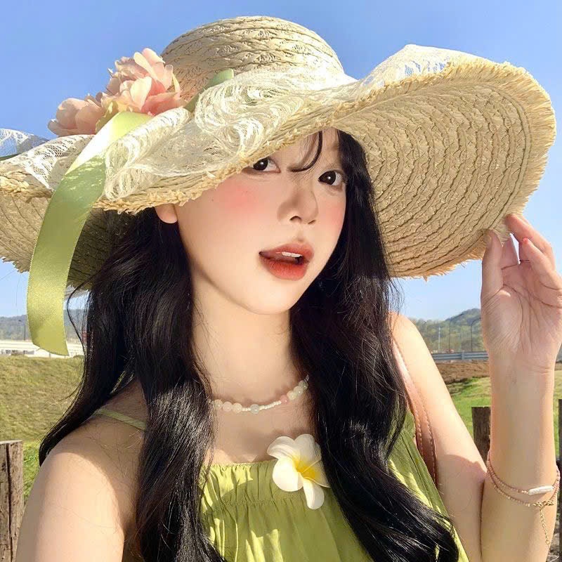Mũ cói dành cho du lịch xinh xắn nhiều mẫu