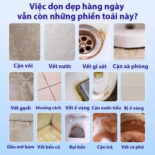 Dung dịch vệ sinh vòi nước 380ml YiYi – Loại bỏ vết ố + Giữ bóng vòi nước – Dễ sử dụng không cọ chà