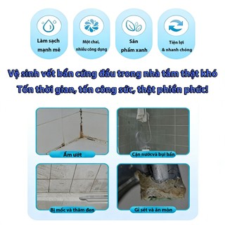 Dung dịch vệ sinh vòi nước 380ml YiYi – Loại bỏ vết ố + Giữ bóng vòi nước – Dễ sử dụng không cọ chà