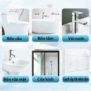 Dung dịch vệ sinh vòi nước 380ml YiYi – Loại bỏ vết ố + Giữ bóng vòi nước – Dễ sử dụng không cọ chà