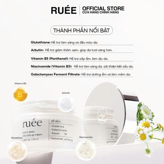 Combo Sản Phẩm Ruée Gồm Combo Ngày, Đêm, Trắng Sáng Da, Mờ Nám Sạm, Phục Hồi Da