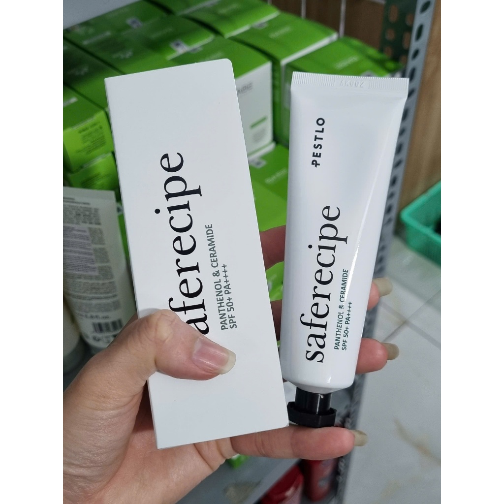 Kem chống nắng PESTLO Niamin C Tone Up Sun Saferecipe/ Safe Recipe Sun Essence SPF50 PA++++ 15ml 50ml