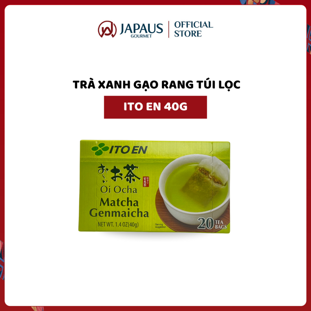 Trà túi lọc Itoen Oi Ocha 40g (Hojicha / Matcha Genmaicha / Green Tea)