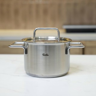 HCM Bộ nồi FISSLER Pure Collection 4 món vung kính made in Germany chất liệu thép không gỉ18/10 cao cấp GermanySnT 70171