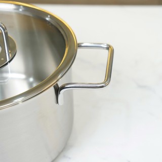 HCM Bộ nồi FISSLER Pure Collection 4 món vung kính made in Germany chất liệu thép không gỉ18/10 cao cấp GermanySnT 70171