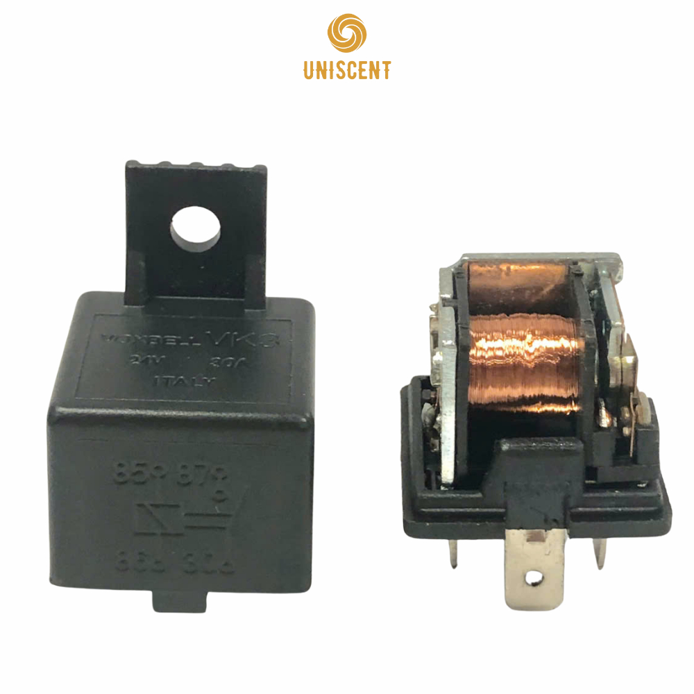 Rơ Le/ Relay/ Rơle 4 Chân 12/24V-30A VOXBELL - Dùng Cho Còi Đèn Và Các Thiết Bị Điện Cho Ô Tô Xe Máy
