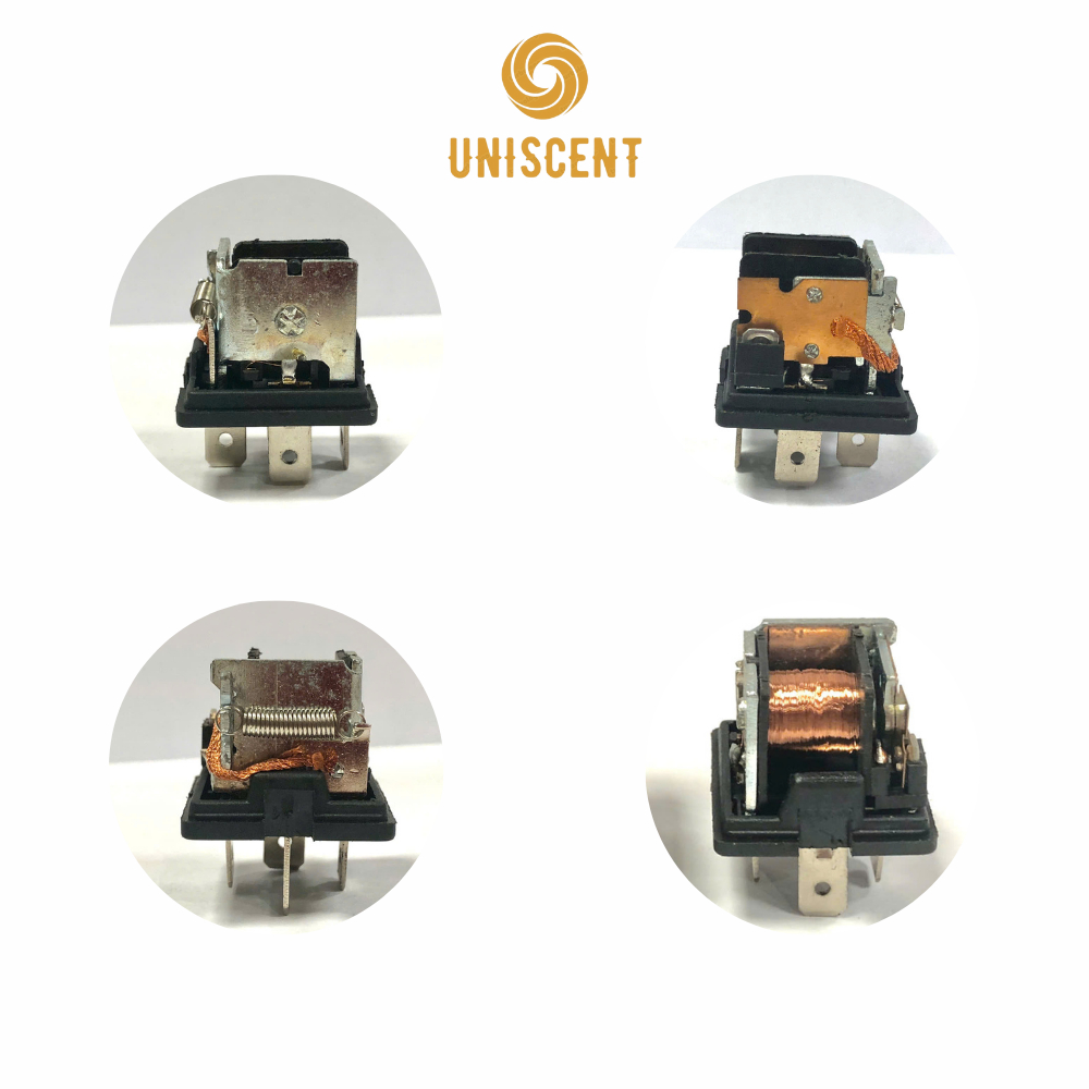Rơ Le/ Relay/ Rơle 4 Chân 12/24V-30A VOXBELL - Dùng Cho Còi Đèn Và Các Thiết Bị Điện Cho Ô Tô Xe Máy