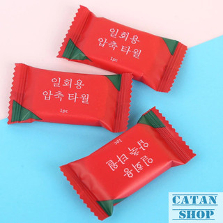 Khăn Giấy Nén Du Lịch Siêu Thấm Hút Mềm Mịn An Toàn Cho Da Nhỏ Gọn Tiện Lợi Mang Theo Du Lịch