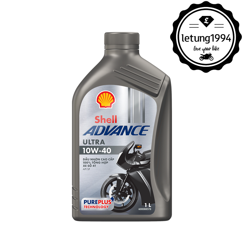Nhớt Shell Advance Ultra 10W-40 - Shell Châu Á - Shell Châu Âu | Shopee ...
