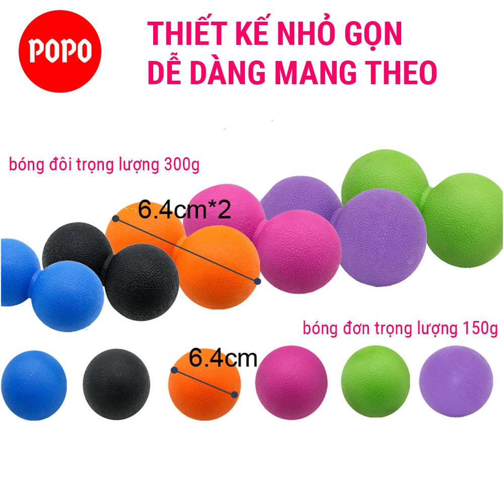 Bóng massage giúp thư giãn cơ bắp hiệu quả kích hoạt các điểm thần kinh dành cho tập thể hình SPORTY