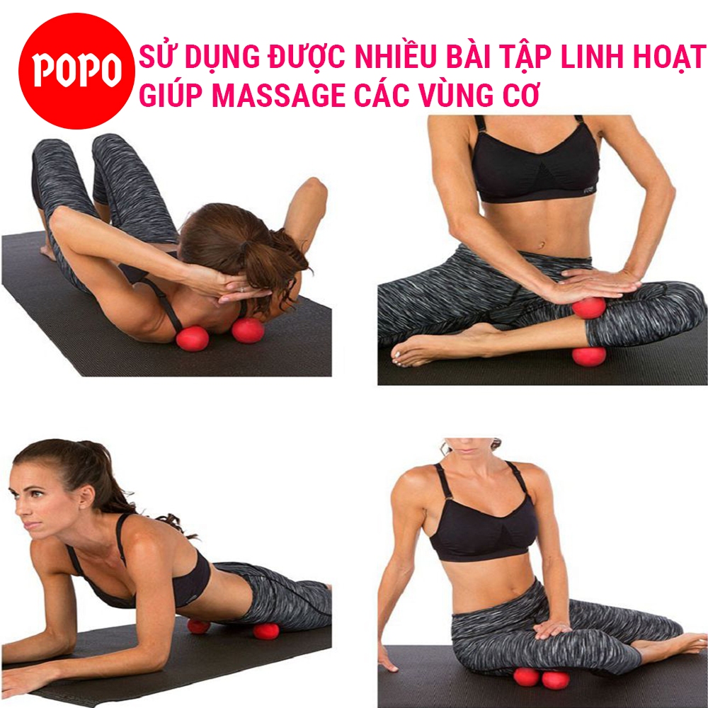Bóng massage giúp thư giãn cơ bắp hiệu quả kích hoạt các điểm thần kinh dành cho tập thể hình SPORTY