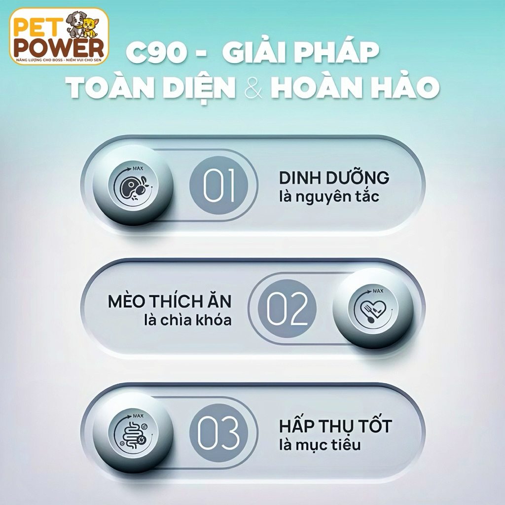 Hạt Cho Mèo PetQ Churro C90 / C90K / C90U – 90% Thịt, 40% Protein, Vỏ Giòn Nhân Mềm, Mọi Độ Tuổi