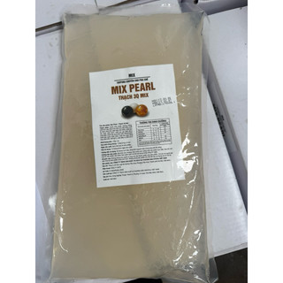 [Thùng sỉ 12kg] Trân châu 3q Zion mix trắng và đen, giòn thơm, ngọt thanh, làm topping trà sữa, trà hoa quả
