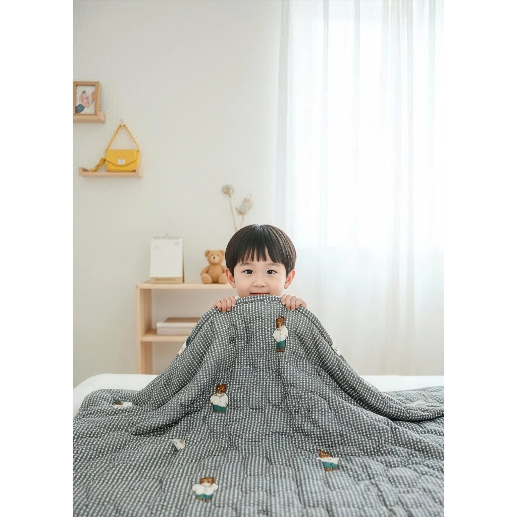 MỀN COTTON TRẺ EM ĐI HỌC sợi tự nhiên, thoáng mát, thấm hút tốt, an toàn cho da - Ngọc Hạnh Bedding