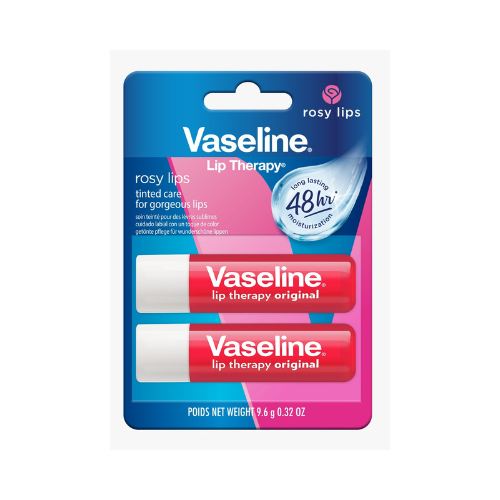 [New 2026] Combo 2 son dưỡng môi Vaseline Lip Stick 4.8g