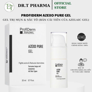 [HÀNG CÔNG TY] Gel giảm mụn, thâm mụn, nám chứa phức hợp Azelaic ProfiDerm Azexo Pure Gel (20ml)