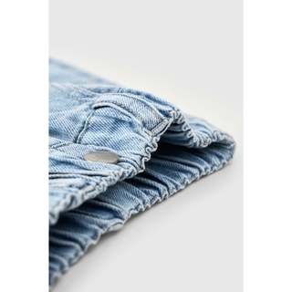Quần short jeans Stitch bé gái Rabity 531.012