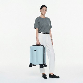 Vali Kéo Mini MIAvn Larita LANCA - Size 16 Inch, Nhựa ABS Cứng Cáp, Bánh Xe Đôi Tháo Rời, Khoá Kéo