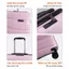 Vali Kéo MIA Du Lịch Pisani LANI Size 20/24/28 Inch, Nhựa PP Dẻo Siêu Bền, Khóa TSA, Bảo Hành Trọn Đời