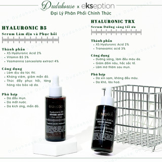 Tinh Chất B5 Ekseption Hyaluronic B5 Mixlab Serum Cấp Ẩm và Phục Hồi Da 75ml Duduhouse