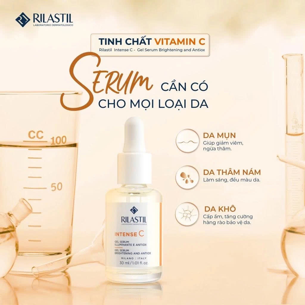 Serum dưỡng sáng da Rilastil Intense C Gel Serum 30ml - Phương An House
