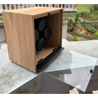 Hộp Đựng Đồng Hồ Cơ 4 Xoay Chính Hãng Cao Cấp - Hộp Lắc Lên Cót Đồng Hồ Winder Watch [BH 2 NĂM]