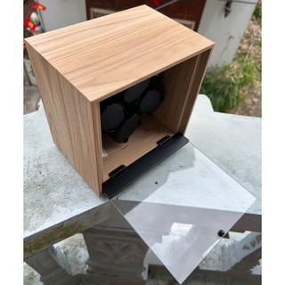 Hộp Đựng Đồng Hồ Cơ 4 Xoay Chính Hãng Cao Cấp - Hộp Lắc Lên Cót Đồng Hồ Winder Watch [BH 2 NĂM]