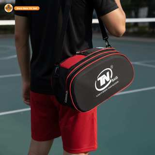 Túi đựng giày thể thao 2 ngăn chống nước TNBags cao cấp màu đen gọn nhẹ TNB9001!