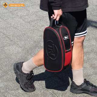 Túi đựng giày thể thao 2 ngăn chống nước TNBags cao cấp màu đen gọn nhẹ TNB9001!