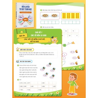 Sách - Rèn Luyện Tư Duy Toán Học Lớp 3 - Kích Thích Hứng Thú Học Tập, Rèn Luyện Tư Duy Sáng Tạo Cho trẻ