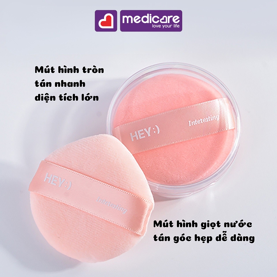 Bông phấn trang điểm MALIAN Hey
