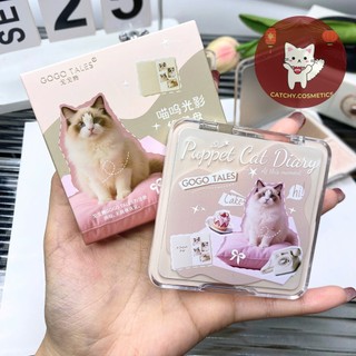 [GOGO TALES] Bảng Phấn Tạo Khối Gogo Tales Kèm Bắt Sáng 4 Ô, 10.5g (GT841)