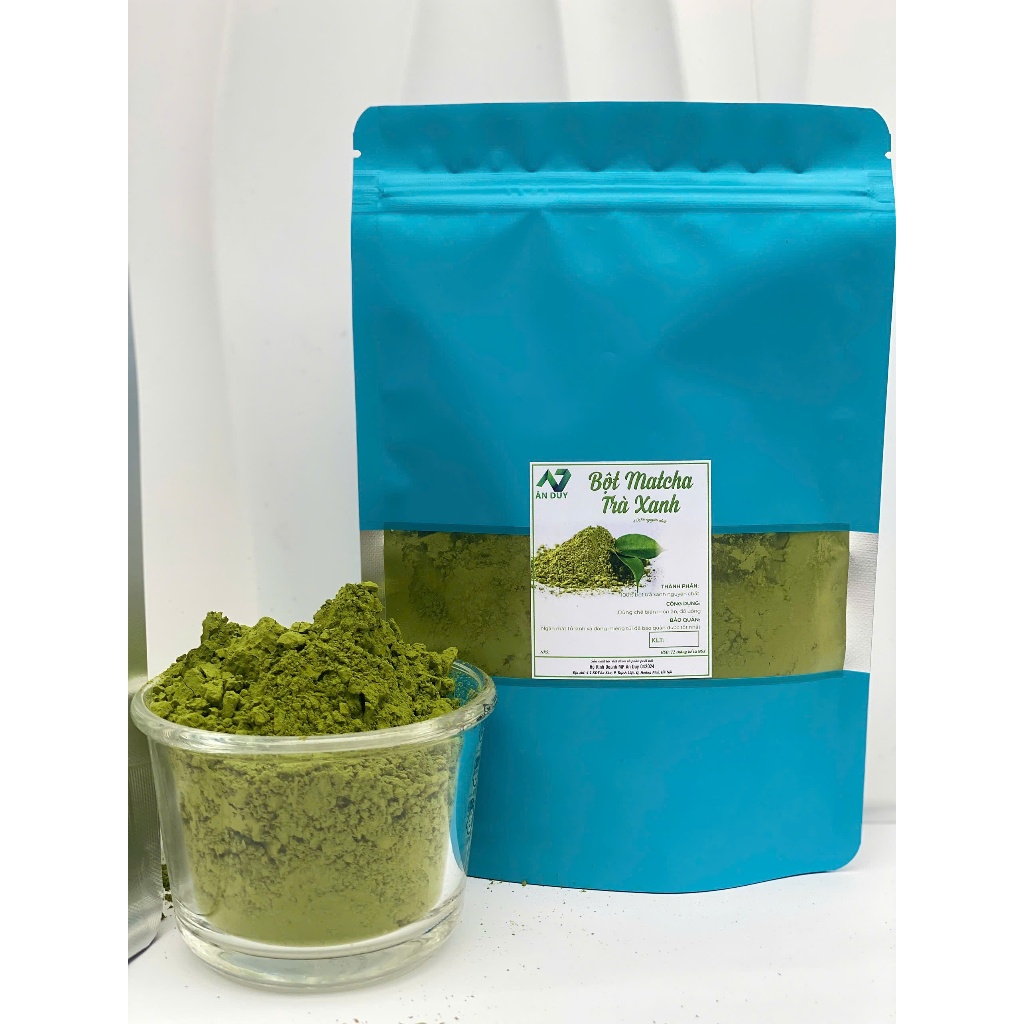 Bột Matcha Trà Xanh Hàng chuẩn nghiền siêu mịn 100gr