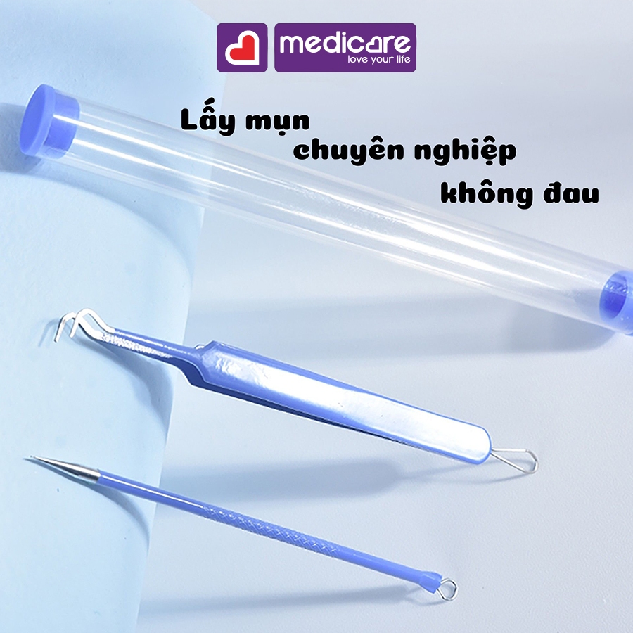 Cây nặn mụn MALIAN Hey 3cai+1 ong H-9003