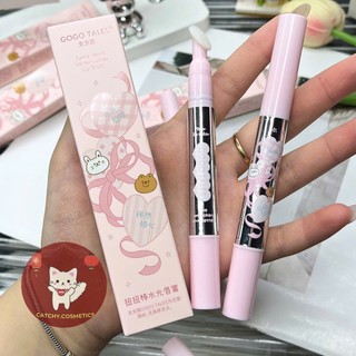 [GOGO TALES] Son Bóng GOGO TALES Đầu Bông Vỏ Hồng, Swing Wand Water Lustor Lip Gloss, 1.6g (GT850)