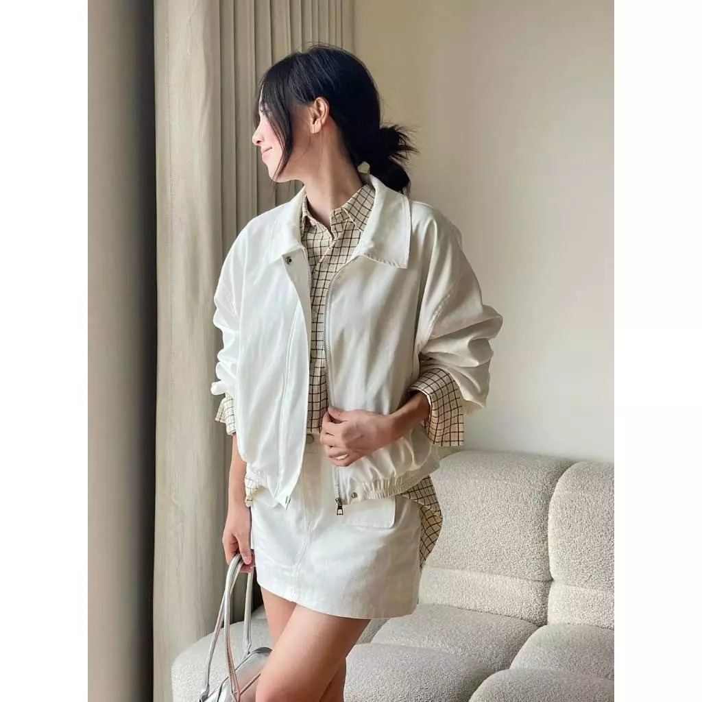 Áo khoác kaki 2 lớp dáng vừa Miha Studio