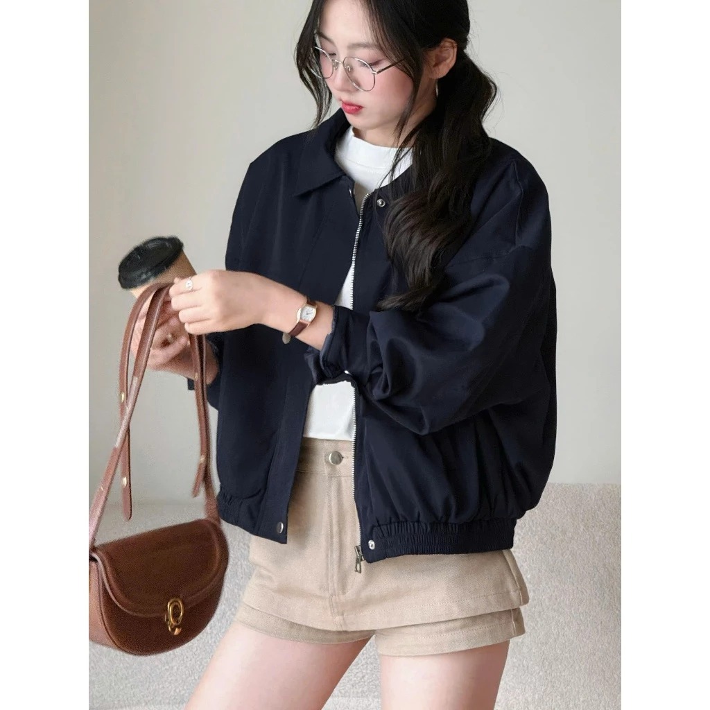 Áo khoác kaki 2 lớp dáng vừa Miha Studio