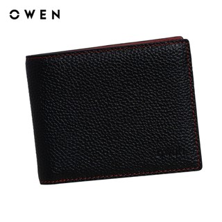 Owen - Ví da Freesize VD256222 màu Đen chất liệu Da bò