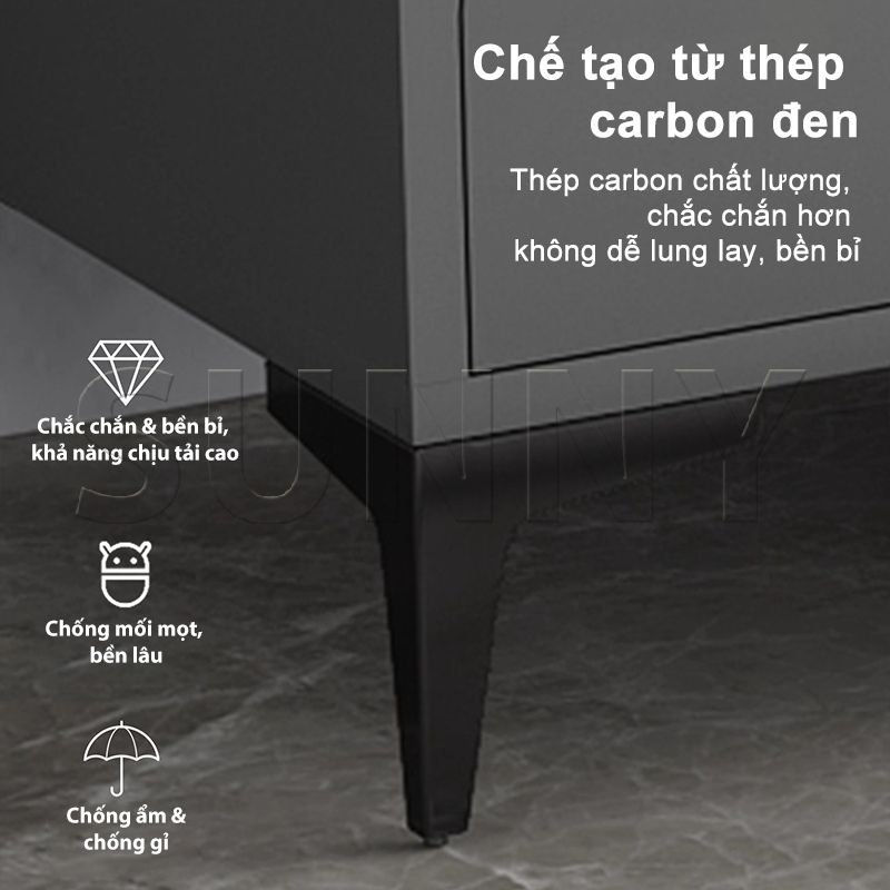Sunny Tủ TV 4 Cánh + Ngăn Kéo 180cm Thiết Kế Siêu Mỏng 30cm Dung Lượng Lớn Cho Phòng Khách Nhỏ Gọn