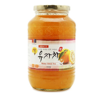 Mật ong chanh, gừng Hàn Quốc hũ 1000gr - Tăng cường sức khoẻ, tốt cho cổ họng - CÔ THƯ MARKET