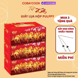 Khăn Giấy Pulppy Cao Cấp Các Loại Siêu Dai 3 Lớp Mềm Mịn