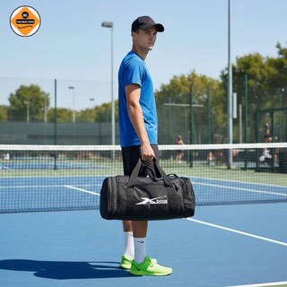 Túi Trống Du Lịch Xbags XB6001 Màu Đen Cao Cấp, Chống Nước, Nhiều Ngăn, Có Ngăn Đựng Giày Riêng!