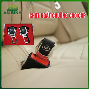 Chốt Cài Dây An Toàn Ngắt Chuông Ô Tô Cao Cấp, Đai Ngắt Chuông Ô Tô Chất Liệu Kim Loại - An Bình Auto