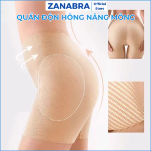 Quần độn hông nâng mông siết đùi, không lộ viền chất liệu đúc su không viền cao cấp ZANABRA N2028