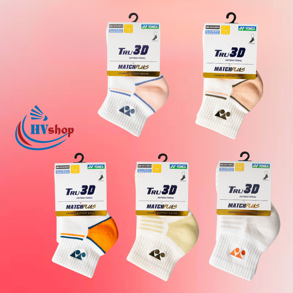 Tất cầu lông Yonex chính hãng SSM/L-MP9-SR, màu sắc thanh lịch, chất liệu mềm mại - HVShop