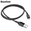 Dây sạc nhanh 2.4A Basefast USB- LN Cáp Dù siêu bền cho dòng máy 8 trở xuống