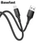 Dây sạc nhanh 2.4A Basefast USB- LN Cáp Dù siêu bền cho dòng máy 8 trở xuống