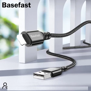 Dây sạc nhanh 2.4A Basefast USB- LN Cáp Dù siêu bền cho dòng máy 8 trở xuống