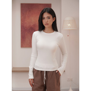 THEKIM Áo thun giữ nhiệt cổ tròn chất liệu sợi pha cashmere , áo giữ nhiệt công nghệ HEATTECH giữ ấm nhanh T399