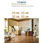 Tineco Floor One i7 Fold máy hút bụi lau nhà gập 180 độ - Công suất 230W - Lực hút 22.000Pa - 4 chế độ làm sạch - BH 24T — ảnh 5